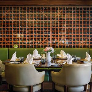 Bar and dining at Hilton London Syon Park.