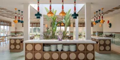 Dining room at Terradamari Resort & Spa Marina Di Modica.
