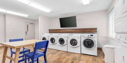 Laundry service is available for guests at Sonesta Simply Suites Baltimore BWI Airport.