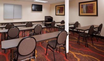 Professional meeting room at Hampton Inn Columbus-East.