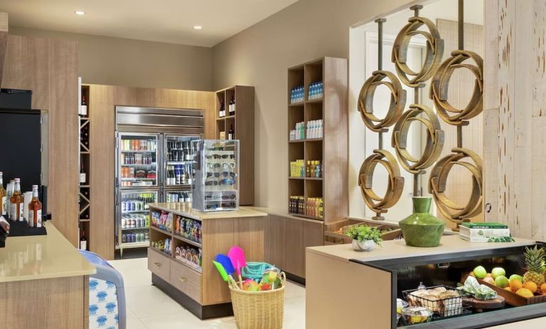 Convenience store at Embassy Suites By Hilton Panama City Beach Resort.