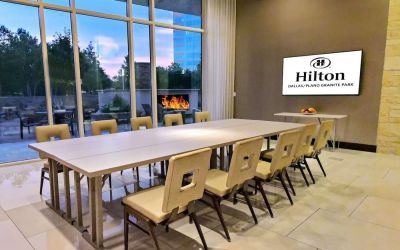 Meeting room at Hilton Dallas/ Plano Granite Park.