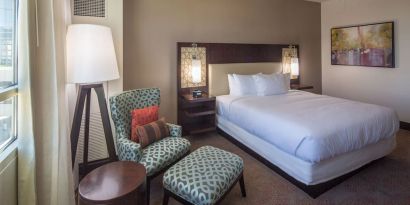 Day use room at Hilton Dallas/ Plano Granite Park.