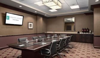 Meeting room at Embassy Suites By Hilton St. Louis Downtown.