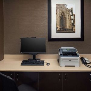 Business center available at Embassy Suites By Hilton St. Louis Downtown.