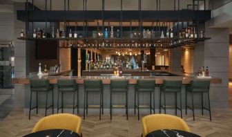 Hotel bar at The Chifley Houston, Tapestry Collection By Hilton.