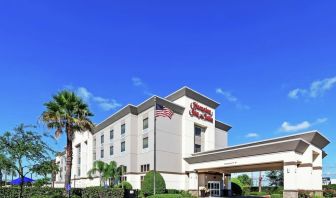 Hotel exterior at Hampton Inn & Suites Houston-Bush Intercontinental Aprt.