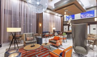 Lobby seating at Hampton Inn & Suites Houston-Bush Intercontinental Aprt.
