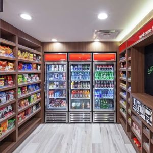Snack bar at Hampton Inn & Suites Houston-Bush Intercontinental Aprt.