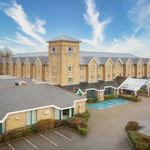 Hotel parking at DoubleTree By Hilton London Elstree.