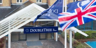 Hotel exterior at DoubleTree By Hilton London Elstree.