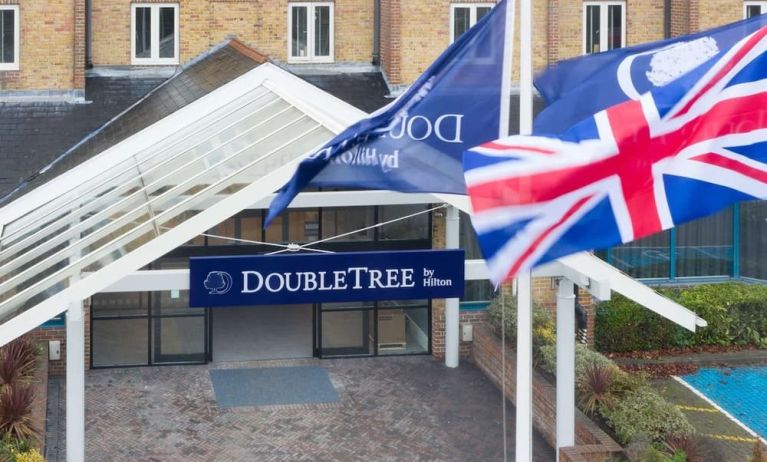 Hotel exterior at DoubleTree By Hilton London Elstree.