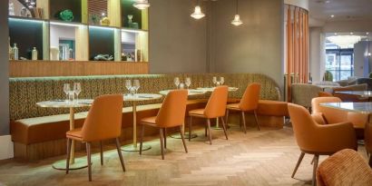 Dining room at DoubleTree By Hilton London Elstree.