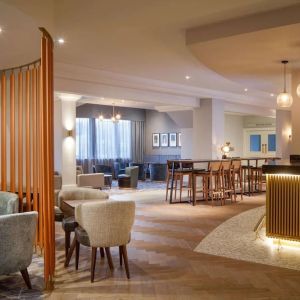 Lobby and lounge at DoubleTree By Hilton London Elstree.