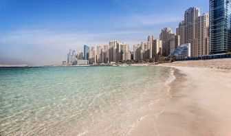 Beach access at Hilton Dubai The Walk.