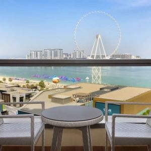 Balcony at Hilton Dubai The Walk.