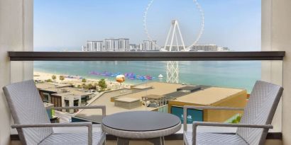 Balcony at Hilton Dubai The Walk.