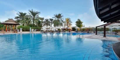 Outdoor pool at Hilton Dubai The Walk.
