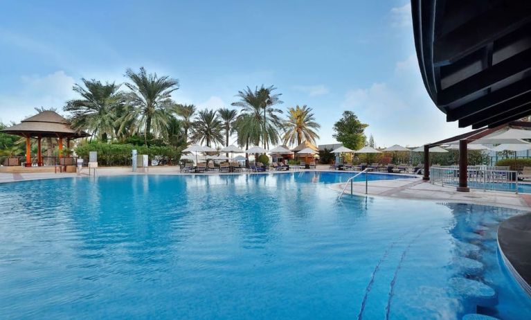 Outdoor pool at Hilton Dubai The Walk.