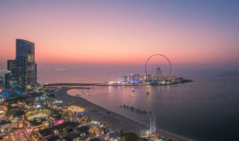 City views at Hilton Dubai The Walk.