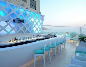Rooftpo terrace at Hilton Dubai The Walk.