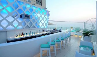 Rooftpo terrace at Hilton Dubai The Walk.