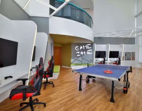 Game room at Hilton Dubai The Walk.
