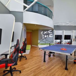 Game room at Hilton Dubai The Walk.