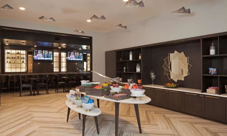 Dining room at Homewood Suites By Hilton Los Angeles International Airport.