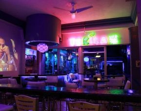 Hotel bar at The Harrison Hotel Downtown Hollywood.
