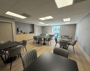 Meeting space at The Harrison Hotel Downtown Hollywood.
