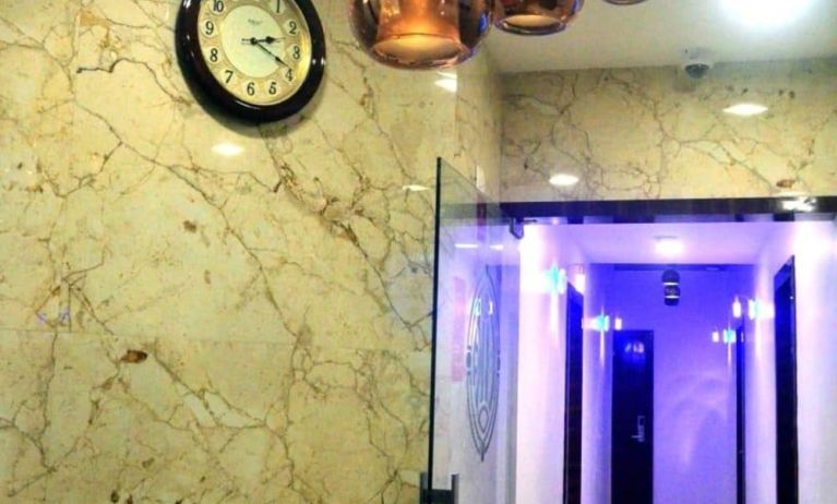 Hotel reception at THE BEST HOTEL MUMBAI.