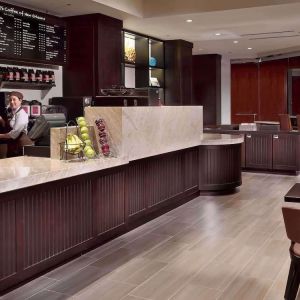Dining area at Royal Sonesta Houston Galleria.