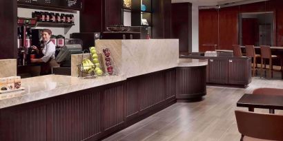 Dining area at Royal Sonesta Houston Galleria.