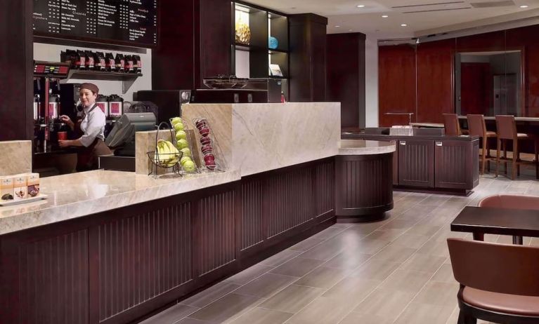 Dining area at Royal Sonesta Houston Galleria.