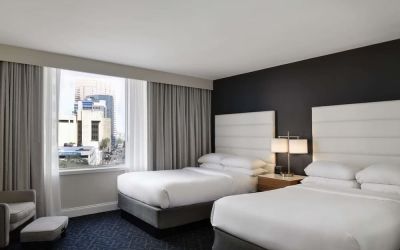 Day use twin room at Hotel Tampa Riverwalk.