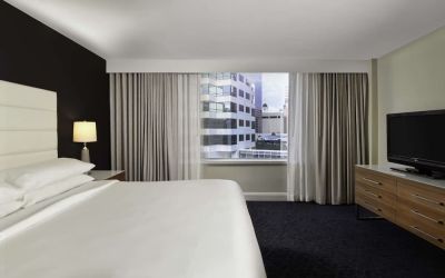 Day use king room at Hotel Tampa Riverwalk.