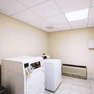 Laundry service available for guests at Hotel Inn Milwaukee.