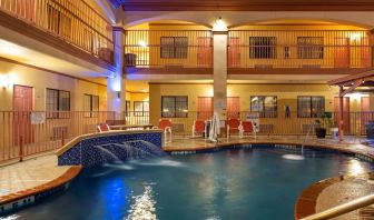 Outdoor pool at Casa Rosa Inn.