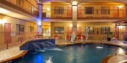 Outdoor pool at Casa Rosa Inn.