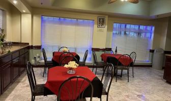 Dining area at Casa Rosa Inn.