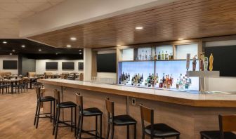 Hotel bar at DoubleTree By Hilton Fort Worth South.