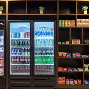 Snack bar at DoubleTree By Hilton Fort Worth South.