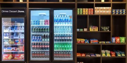 Snack bar at DoubleTree By Hilton Fort Worth South.