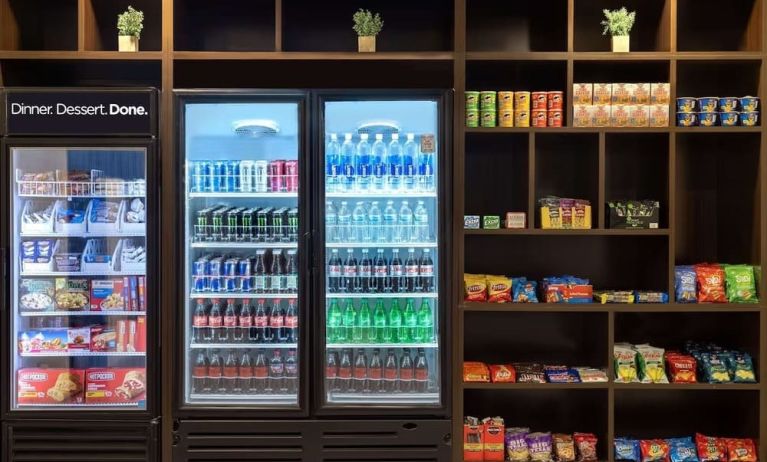 Snack bar at DoubleTree By Hilton Fort Worth South.