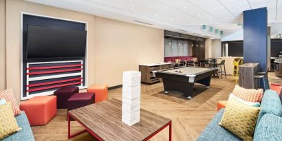 Game room at Tru By Hilton Ft. Lauderdale Airport.