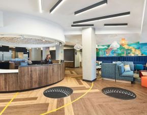 Reception area at Tru By Hilton Ft. Lauderdale Airport.
