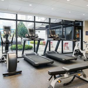 Fitness center at Tru By Hilton Ft. Lauderdale Airport.