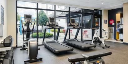 Fitness center at Tru By Hilton Ft. Lauderdale Airport.