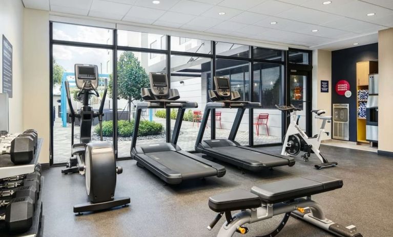 Fitness center at Tru By Hilton Ft. Lauderdale Airport.